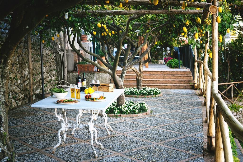 Sea View Villa In Ravello With Lemon Pergola, Gardens And Jacuzzi - Ideal For Elopements Luaran gambar